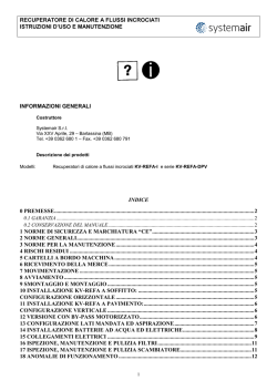 KV-REFA-DPV MnaualeUsoManutenzio