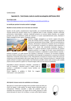 Speciale(Hi(&ndash;(Tech(Estate:(tutte(le(novit&agrave;(tecnologiche