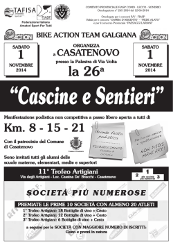 cascine e sentieri 14 - MARATHON BIKE della Brianza