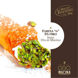 Farina &ldquo;0&rdquo; FG Oro - Molino Vigevano