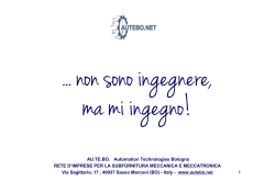 Presentazione Rete AUTEBO