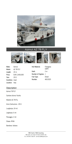 Azimut AZ 78 FLY
