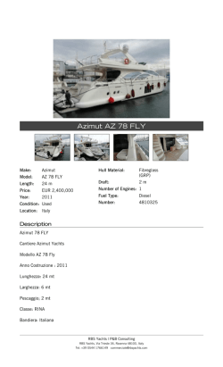 Azimut AZ 78 FLY