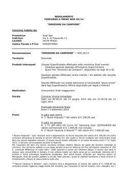 Iscriviti al Camp giornaliero Mare