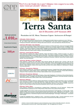 Salva in PDF - La Voce del Popolo