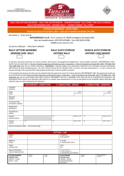 Sicilia - Corso reg. ISTRUTTORI primo livello