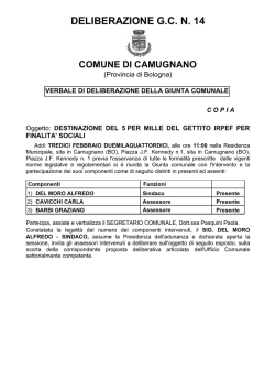 Si parla di noi