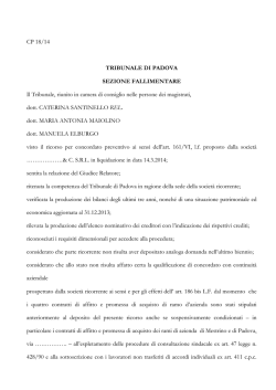 Rassegna Lavoro aggiornata al 16/03/2015