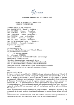 Calendario tornei Nazionali ed Internazionali