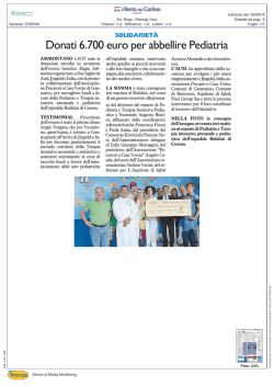 Fondazione Ort. I due Statuti a confronto in un unico