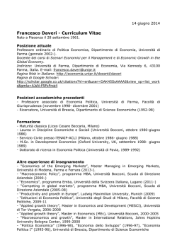 Le stagioni del contratto