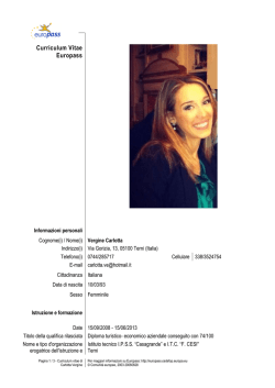 calendario MASTER CLASS