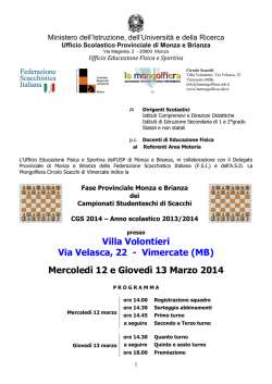 Rapporto esplicativo sull`avamprogetto dell`ordinanza di