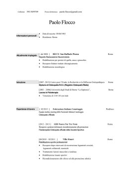 Guida ai Servizi - Portale Regionale della Salute