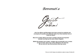 le slide presentate da Raffaele Brancati