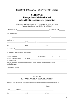 Il programma e i relatori