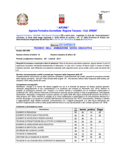 Allegato 9 ANIMAZIONE SOCIO EDUCATIVA AIFORM(1)