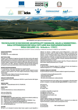 Locandina A4 turismo Pesaro