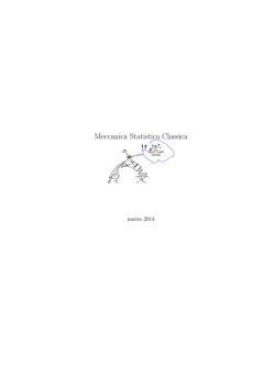Meccanica Statistica Classica