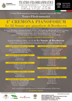 il pdf del programma