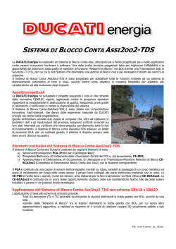 Descrizione Sistema BCA2oo2-TDS