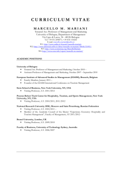 CURRICULUM VITAE