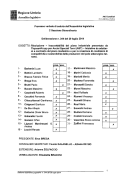delib. n. 344 - Regione Umbria