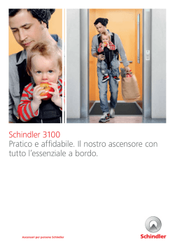 Brochure Schindler 3100