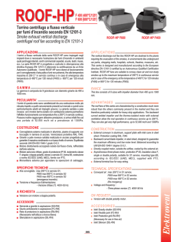 Scarica documento ROOF HP