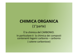QUINTO MODULO: 1&deg;parte- CHIMICA ORGANICA