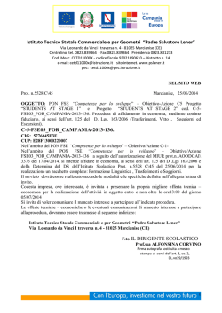 Lettera di invito - padre salvatore lener