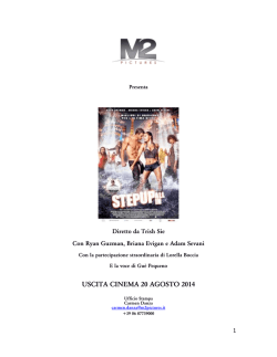 Scarica il pressbook completo di Step Up All In