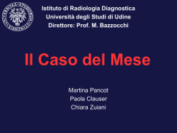 Ottobre 2014 - Sezione di Senologia