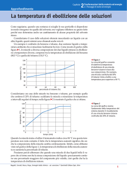 La temperatura di ebollizione delle soluzioni