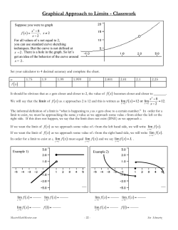 graphical limits