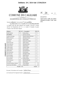Delibera Consiglio 24/2014