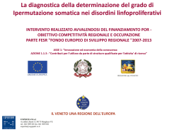 disordini linfoproliferativi