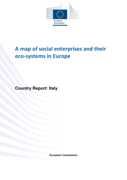 A map of social enterprises and their eco