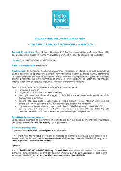 Scarica - Hello bank!