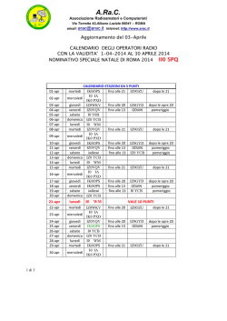 ELENCO STAZIONI E REGOLAMENTO .. clik