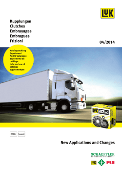 Kupplungen Clutches Embrayages Embragues Frizioni New