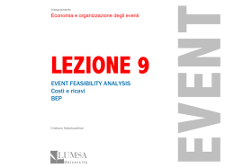 Lezione 9 - EFA e BEP