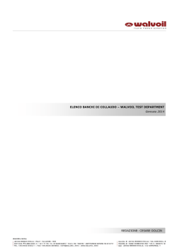 Strumentazione Test Department