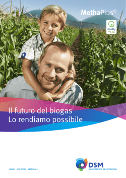 MethaPlus - DSM Biogas