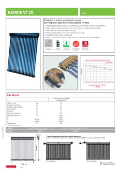 Brochure Tecnica KAIROS VT 20