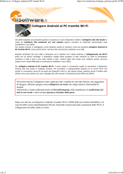 IlSoftware.it - Collegare Android al PC tramite Wi-Fi