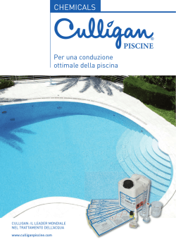 Prodotti chimici - Culligan Brescia