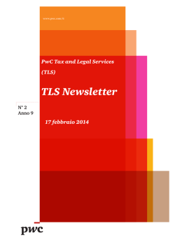 Download TLS Newsletter (17 febbraio 2014)