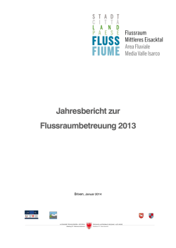 Jahresbericht 2013 SLF - Autonome Provinz S&uuml;dtirol