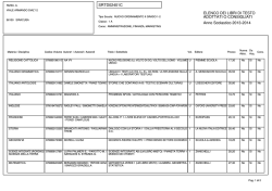 SRTD02401C ELENCO DEI LIBRI DI TESTO ADOTTATI O